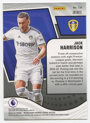 Jack Harrison Panini Revolution Premier League 2022-23 Infinite