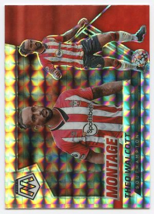 2021-22 Panini Mosaic Premier League Theo Wallcot #16 Montage