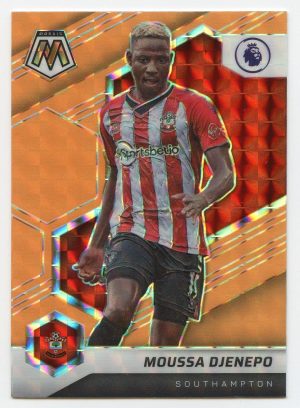 2021-22 Panini Mosaic Premier League Moussa Djenepo #157 Orange