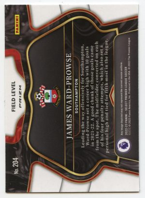 2022-23 Panini Select Premier League James Ward-Prowse #204 Purple Mojo