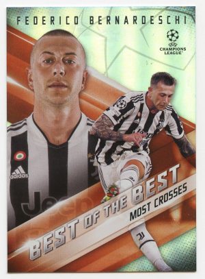 2022 Panini UCL Federico Bernardeschi #BB-09 Best of the Best