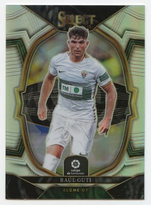 2022-23 Panini Select La Liga Raul Guti #30 Silver Prizm