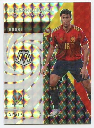 2021 Panini Mosaic Euro Rodri #19 Men of Mystery