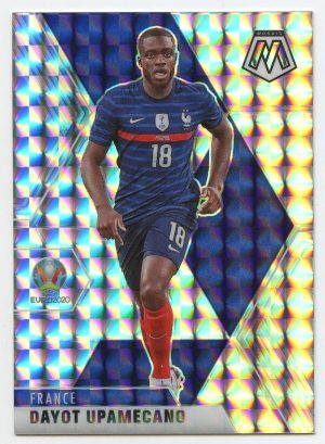 2021 Panini Mosaic Euro Dayot Upamecano #113 Prizm