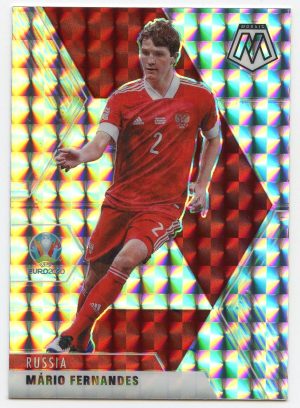 2021 Panini Mosaic Euro Mario Fernandes #77 Prizm