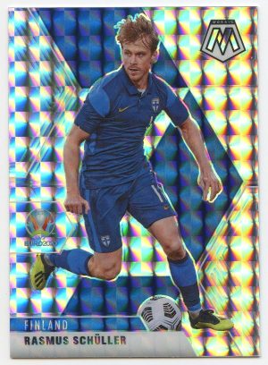 2021 Panini Mosaic Euro Rasmus Schuller #46 Prizm