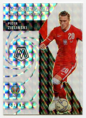 Piotr Zielenski Panini Mosaic Uefa Euro 2021 Men of Mastery #14