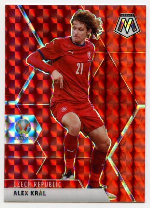 Alex Kral Panini Mosaic Uefa Euro 2021 Red Prizm #27