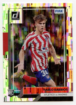 Pablo Barrios Panini Donruss Soccer 2022-23 Silver #14 RC