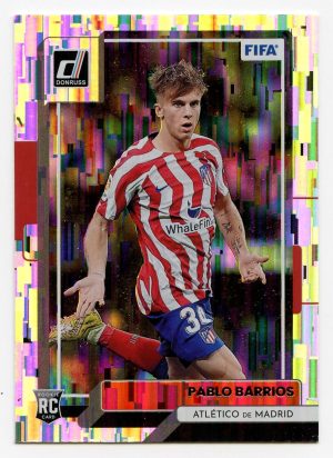 Pablo Barrios Panini Donruss Soccer 2022-23 Silver #14 RC