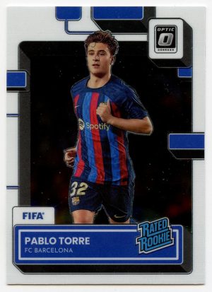 2022-23 Panini Donruss Soccer Pablo Torre #190 Rated Rookie Optic