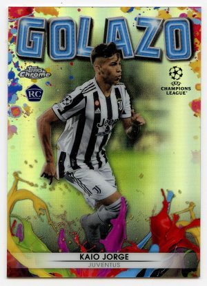 2022 Topps Chrome Kaio Jorge #G-6 Golazo RC