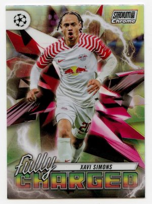 2024 Topps Stadium Chrome Xavi Simons #FC-XS Fully Charged