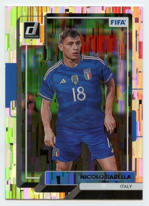 2022-23 Panini Donruss Soccer Nicolo Barella #68 Silver