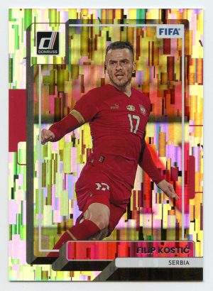 2022-23 Panini Donruss Soccer Filip Kostic #106 Silver