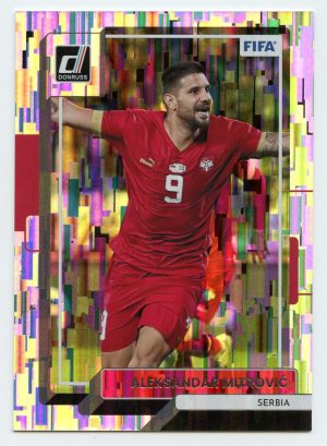 2022-23 Panini Donruss Soccer Aleksandar Mitrovic #104 Silver