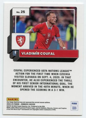 2022-23 Panini Donruss Soccer Vladimir Coufal #25 Optic