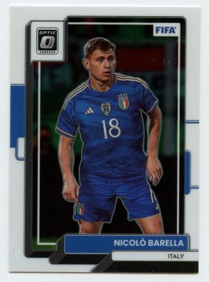 2022-23 Panini Donruss Optic Nicolo Barella #68 Optic