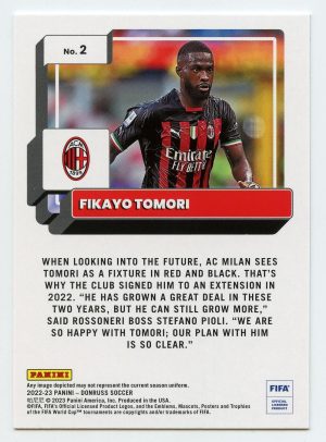 2022-23 Panini Donruss Soccer Fiakyo Tomori #2 Silver