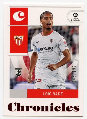 2022-23 Panini Chronicles La Liga Loic Bade #21 /199 RC Sevilla