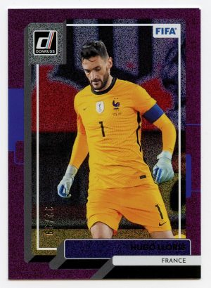 2022-23 Panini Donruss Soccer Hugo Lorris #48 Purple /99 France