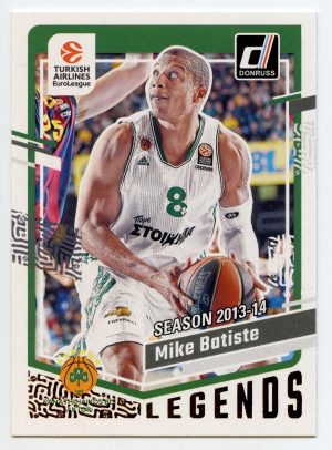 2023-24 Panini Donruss Euroleague Mike Batiste #183