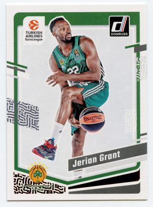 2023-24 Panini Donruss Euroleague Jerian Grant #141 Panathinaikos