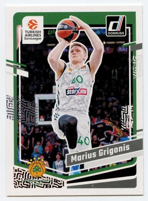 2023-24 Panini Donruss Euroleague Marius Grigonis #69 Panathinaikos