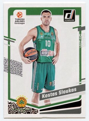 2023-24 Panini Donruss Euroleague Kostas Sloukas #47 Panathinaikos