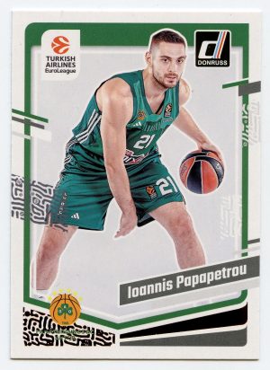 2023-24 Panini Donruss Euroleague Ioannis Papapetrou #66 Panathinaikos