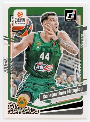 2023-24 Panini Donruss Euroleague Kostantinos Mitoglou #4 Panathinaikos