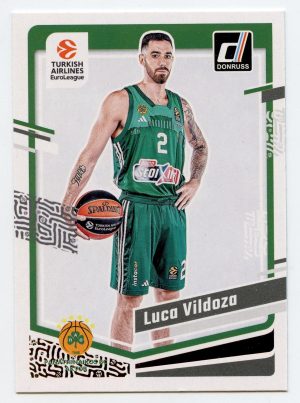 2023-24 Panini Donruss Euroleague Luca Vildoza #119 Panathinaikos