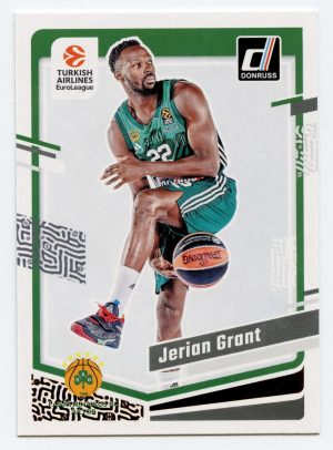 2023-24 Panini Donruss Euroleague Jerian Grant #141 Panathinaikos