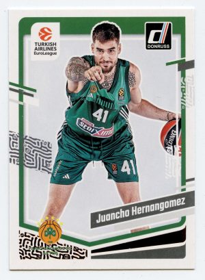 2023-24 Panini Donruss Euroleague Juancho Hernangomez #132 Panathinaikos