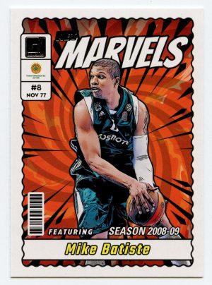 2023-24 Panini Donruss Euroleague Mike Batiste #24 Net Marvels Panathinaikos