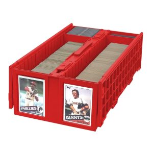 BCW Collectible Card Bin – 1600 – Red