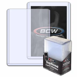 BCW Thick Card Topload Holder – 108 PT. (10 ct.)