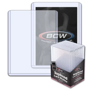 BCW Thick Card Topload Holder – 168 PT.  (10 ct.)