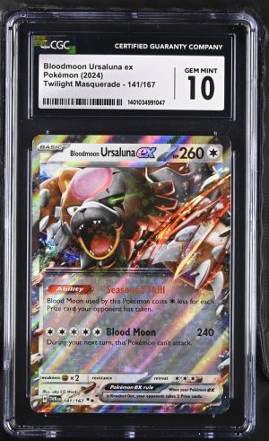 2024 Twilight Masquerade #141/167 Bloodmoon Ursaluna ex GM10