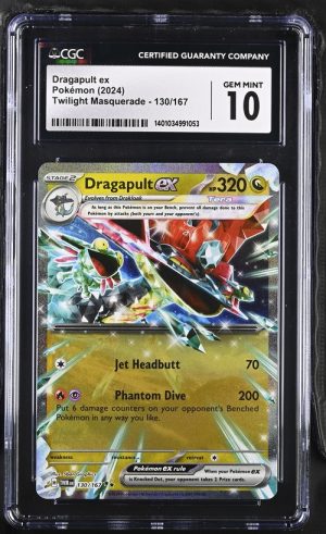 2024 Twilight Masquerade #130/167 Dragapult ex GM10