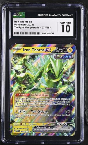 2024 Twilight Masquerade #077/167 Iron Thorns ex GM10