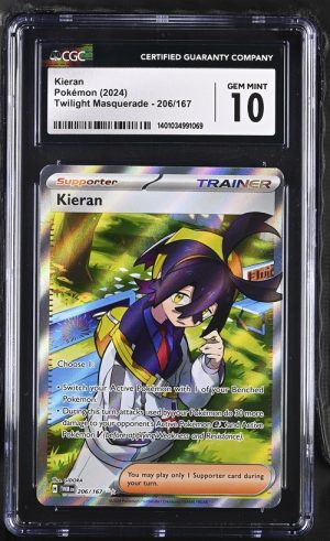 2024 Twilight Masquerade #206/167 Kieran GM10
