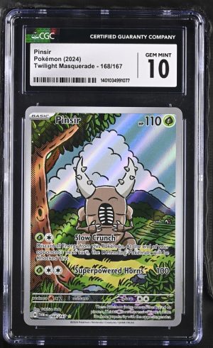 2024 Twilight Masquerade #168/167 Pinsir GM10