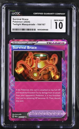 2024 Twilight Masquerade #164/167 Survival Brace GM10