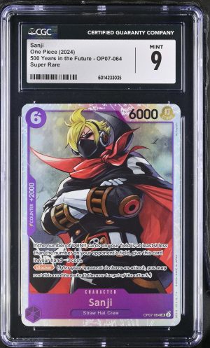 2024 500 Years in the Future #OP07-064 Sanji CGC 9