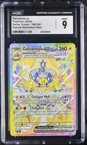 2024 Stellar Crown #168/142 Galvantula ex CGC 9