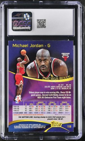 1997-98 Stadium Club #118 Michael Jordan CGC 9