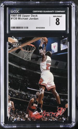 1997-98 Upper Deck #139 Michael Jordan CGC 8