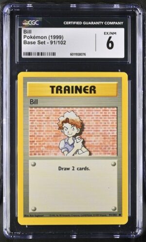1999 Base Set #91/102 Bill CGC 6
