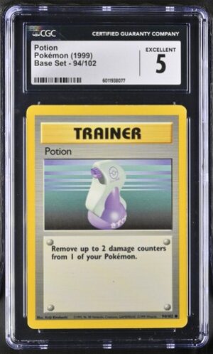 1999 Base Set #94/102 Potion CGC 5